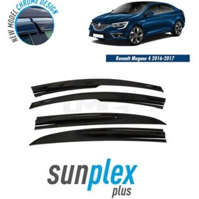 Resim SUNPLEX Renault Megane 4 Sedan 2017 Üzeri Modeller Için Cam Rüzgarlığı (mugen) 4 Prç. 1.sınıf Kalite 