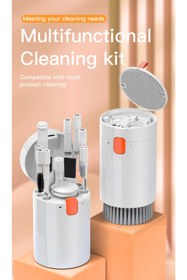 Resim Fillikutum 20 in 1 Temizlik Kiti Elektronik Cihaz Temizleme Seti Çok Fonksiyonlu Temizleme Seti Klavye Temizlik 