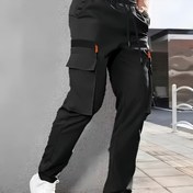 Resim Erkekler için Ağır İş Pantolonu - Çoklu Kullanım Cepli Geniş Kesim İnşaat Kargo Pantolon, Esnemez Kumaş, Makinede Yıkanabilir - İnşaat, Açık Hava, Günlük ve Resmi Etkinlikler İçin İdeal - Tüm Sezon Profesyonel & Gündelik Pantolonlar 