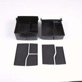 Resim Dashanshop Ford Maverick 22+ Konsol Organizatörü Çift Katlı Dayanıklı Saklama Kutusu 