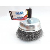 Resim Datatek Hawk HA11147 Pimli Gri Tel Çanak Fırça 65 mm 