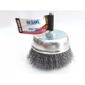 Resim Datatek Hawk HA11147 Pimli Gri Tel Çanak Fırça 65 mm 