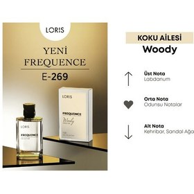 Resim E-269 Frequence Erkek Parfüm Edp 50 Ml Odunsu 