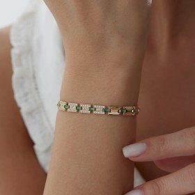 Resim Green Lily Bileklik Sarı 