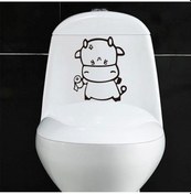 Resim Inek Klozet Özel Yeni Sticker 