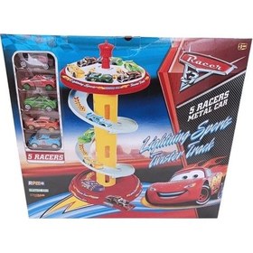 Resim Mey İthalat Racer Twister Track 5 Metal Cars 