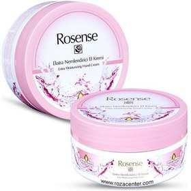 Resim Rosensa Gül Yağlı Ekstra Nemlendirici El Gül Kremi 150 ML 