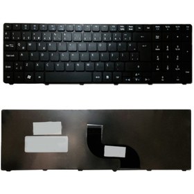 Resim Acer Aspire 7735G Klavye Türkçe Parlak Siyah 