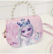 Resim Disney Anaokulu Kız Dondurulmuş Prenses Omuzdan Askili Çanta Bebe Mavi 