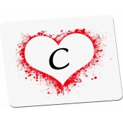 Resim Panorama Ajans C Harfi Kalp Mouse Pad 
