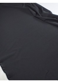 Resim Siyah Renkte Gövdeli Krep Kumaş En: 140 Cm-10617 Siyah 