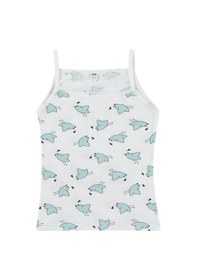 Resim Civil Girls Cute Bird 2-12 Yaş Kız Çocuk 2'li Atlet - Standart 