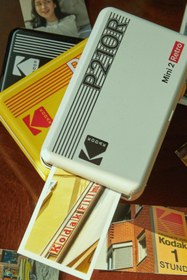 Resim Kodak Mini 2 Retro Bluetooth Fotoğraf Yazıcısı 54x86 mm 