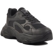 Resim Ayakmod 164 G Siyah Tekstil Kadın Sneaker Siyah 