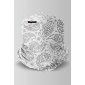 Resim White Vibe Motorcu Buff Maske Outdoor Boyunluk Unisex Bandana 