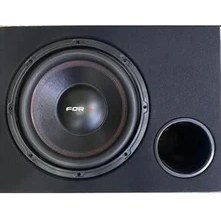 Resim FORX5 Forx Xw 30cm Özel Forx Kabinli Subwoofer 1200wat 300rms Tek Bobin Bass 
