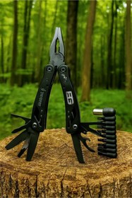 Resim TrendÜrünlerim Gerber Çok Amaçlı Pense Av Kamp Çakısı Vida Takımı Kılıflı 