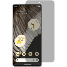 Resim Google Pixel 8 Pro İçin Anti-casus Temperli Cam Ekran Koruyucu Gizlilik Koruması Tam Kapak Filmi 