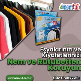 Resim Nemtut Rutubet Giderici Nem Emici Koku Küf ve Korozyon Önleyici 2 Kutu 4 Paket 2 kg 