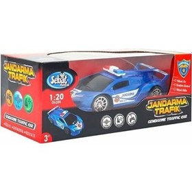 Resim SB Uzaktan Kumandalı 4.Fonksiyonlu Jandarma Araba 