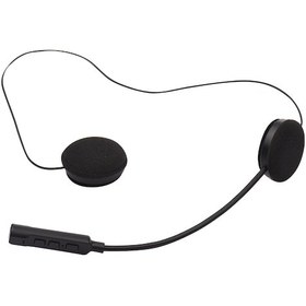 Resim Wezone Motosiklet Kaskı Bluetooth Kulaklığı - Ses Kontrol Ve Şarkı Değiştirme Fonksiyonu İle arama Desteği, Siyah 