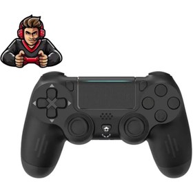 Resim XİRA PS4 Uyumlu Kol Wireless Bt Kablosuz Oyun Kolu Joystick Tablet Telefon Pc Uyumlu Titreşimli Oyun Kolu 