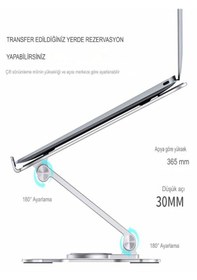 Resim Mekanizmalı 12.9 Inç Ayarlanabilir Metal Apple Uyumlu iPad , Tablet Ve Telefon Tutucu - Dayanıklı Ve Güçlü Stand 