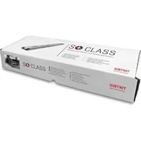 Resim Class 46 mm Tam Açılım Yavaşlatıcılı Kaplama 450 mm Teleskopik Çekmece Rayı 