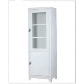 Resim İlaç ve Malzeme Dolabı Kapaklı-İlaç Ecza Dolabi-Malzeme Tek Kapıl 