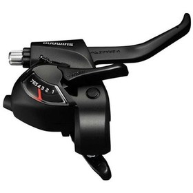 Resim Bisiklet Shimano St-ef41 Vites Kolu Siyah 