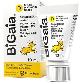 Resim Bigaia Probiyotik ve D Vitaminli Damla 10 ml 