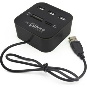 Resim Alfais 5043 Usb Hub Çoklayıcı Çoklu Kart Okuyucu 