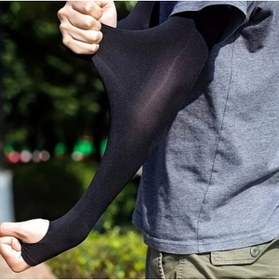 Resim motocan UV Koruyucu Motosiklet Kol Çorabı Çift - Güneş Korumalı Kol Kılıf 