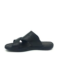 Resim Luis Figo %100 Deri Ortopedik Erkek Büyük Numara Sandalet Terlik (481141848) 