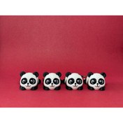 Resim 3DESIGNWORLD & STILORA Panda figürlü anahtarlık 