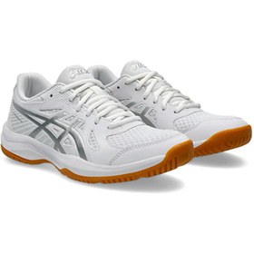 Resim Asics Upcourt 6 Kadın Voleybol Ayakkabısı Beyaz 