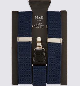 Resim Ayarlanabilir Pantolon Askısı - Lacivert / 1SIZE 