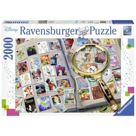 Resim Ravensburger 2000 Parça Puzzle Favourite Stamps 167067 