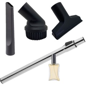 Resim icanPARES Conti Uyumlu Bolero Cu 405 Allround vc 704 Elektrikli Süpürge Mini Başlık Seti Teleskopik Boru 