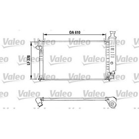 Resim VALEO 810919 Radyator Su Klimali Mekanik ( Peugeot : 405 ) 1300N6 (WF337628) 