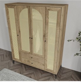 Resim Diamond 4 Hazeran Kapaklı 2 Çekmeceli Dolap 