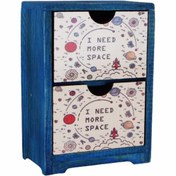 Resim HediyeKanalı I Need More Space Gezegenler Ahşap El Yapımı Şifonyer 