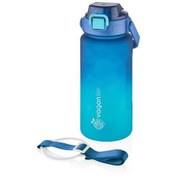 Resim Vagonlife VGN2213-T 1500ml Mavi Turkuaz Tritan Motivasyon Matarası 