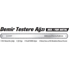 Resim Bay-tec Demir Testere Ağzı , El Testere Laması ( Geniş ) 