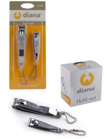 Resim doremodam Diana Tırnak Makası Seti 2 Li ( Lisinya ) 