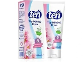 Resim I Ten Ten Tüy Dökücü Krem Organik Formül 100 ml Tüm Cilt Tipleri İçin Aloe Vera İçerir 