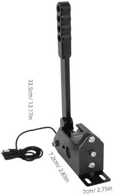 Resim Gadpiparty Hydraulic USB Drift Handbrake For Racing Simulators Realistic Control Competitive Lever Compatible With Win Systems 