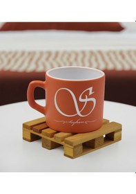 Resim Bk Gift Kişiye Özel İsimli Somon Renkli Middle Çay & Kahve Fincanı-5, Arkadaşa Hediye, Sevgiliye Hediye, Doğum Günü Hediyesi Kobitmeyencom32532 Bk Gif 