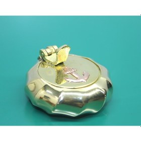 Resim 9024772311752lmr - Larimar Pirinç Çapalı Kapaklı Küllük 5 Cm 