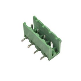Resim 2EDGR-5.08-4P 4 Pin 90 Derece Geçmeli Erkek Klemens 